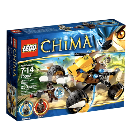 LEGO Chima 70002 Lwi atak Lennoxa